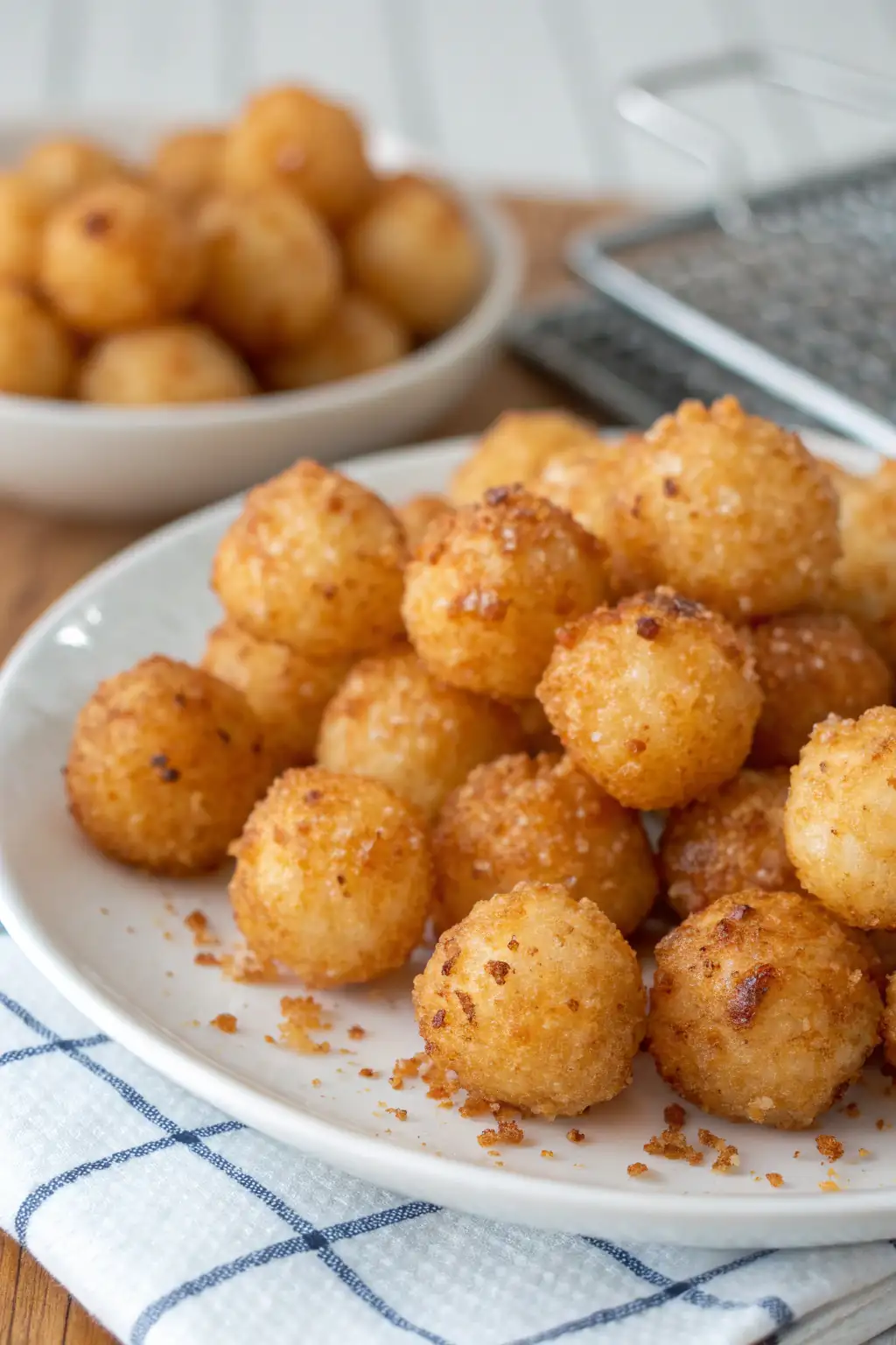A delicious plate of Sago Fritto nell'Air Fryer