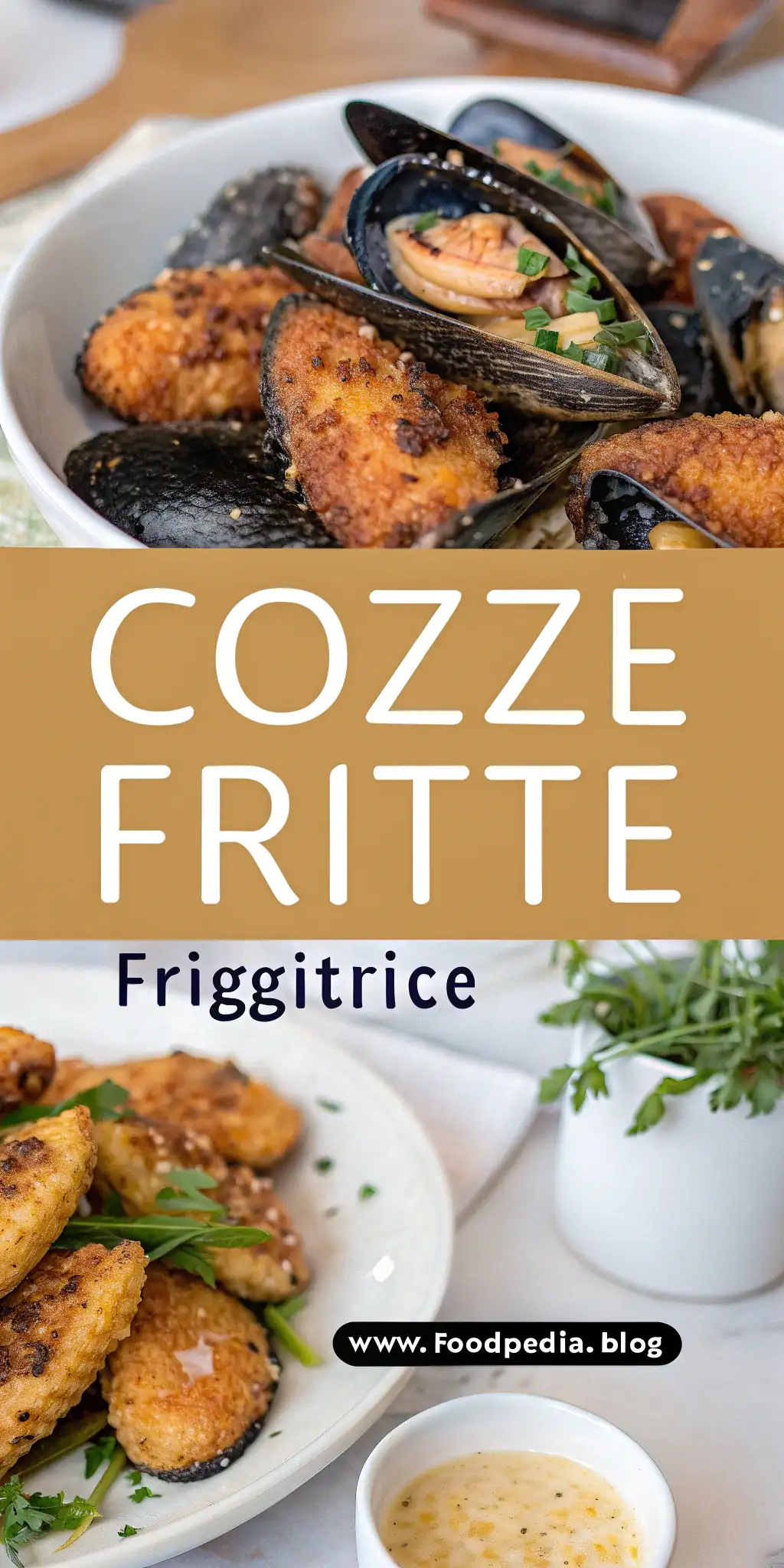 Pinterest image 2 for Cozze Fritte in Friggitrice ad Aria