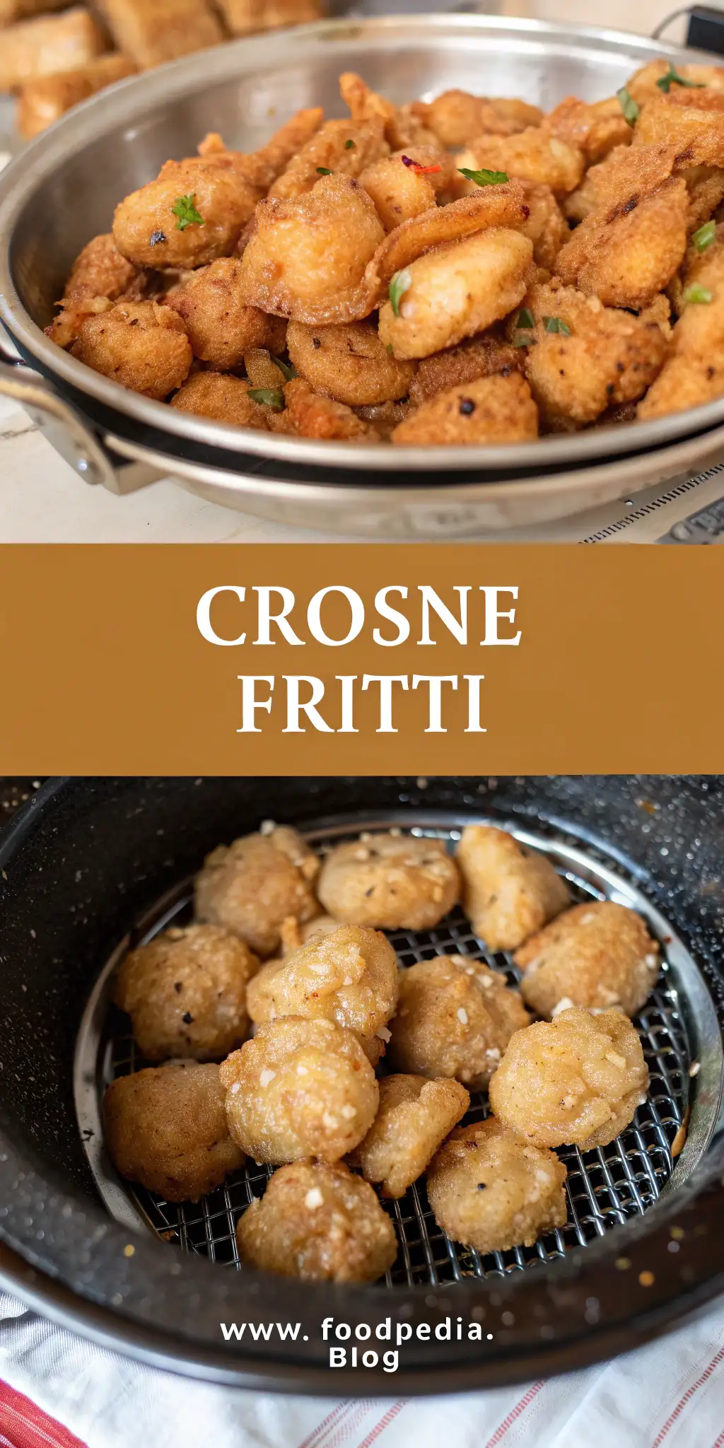 Pinterest image 2 for Crosne Fritti in Friggitrice ad Aria