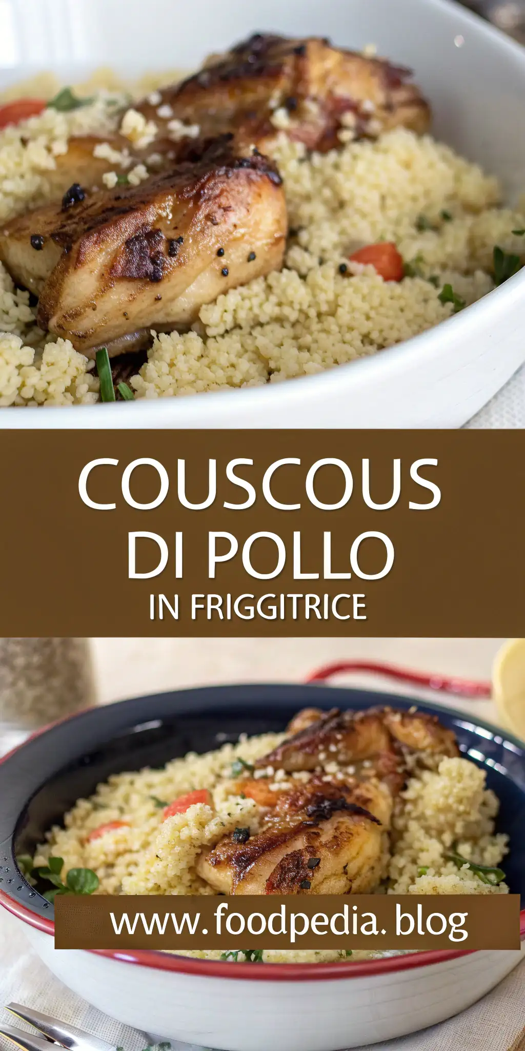 Pinterest image 2 for Couscous di Pollo in Friggitrice ad Aria