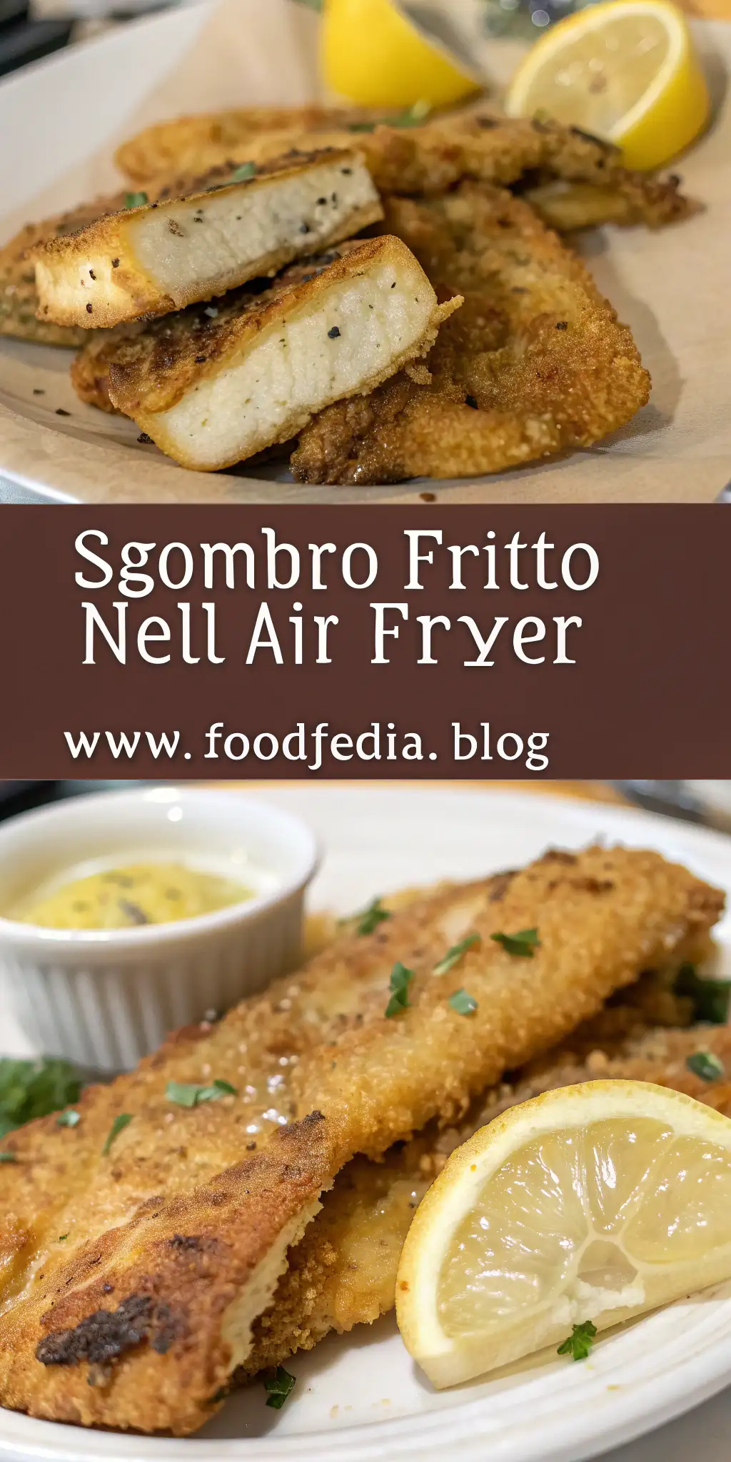 Pinterest image 2 for Sgombro Fritto nell'Air Fryer