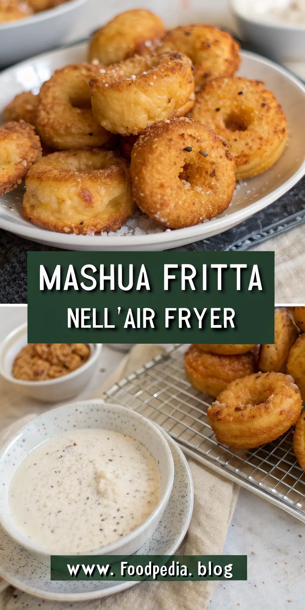 Pinterest image 2 for Mashua Fritta nell'Air Fryer
