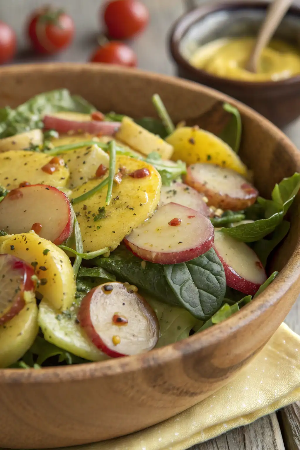 A delicious plate of Insalata di Patate e Senape