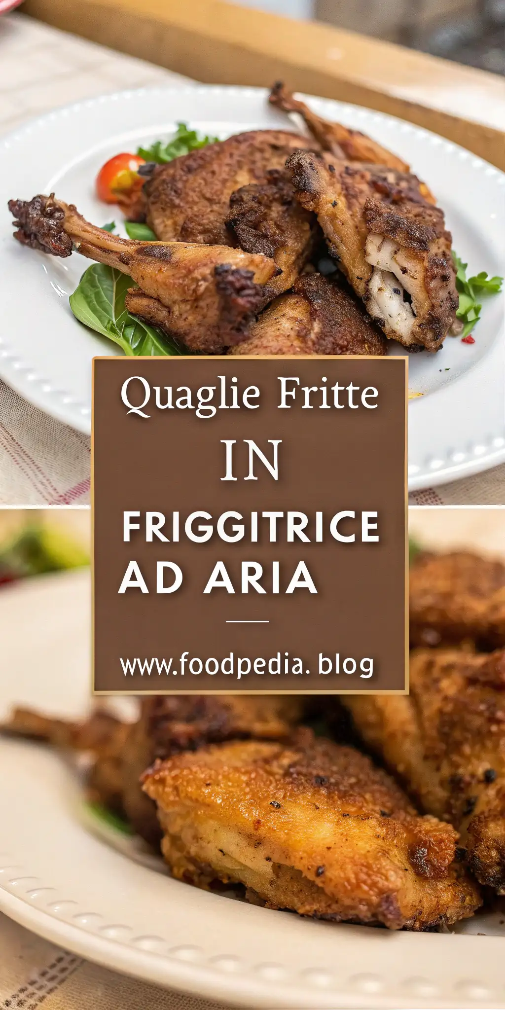 Pinterest image 2 for Quaglie Fritte in Friggitrice ad Aria