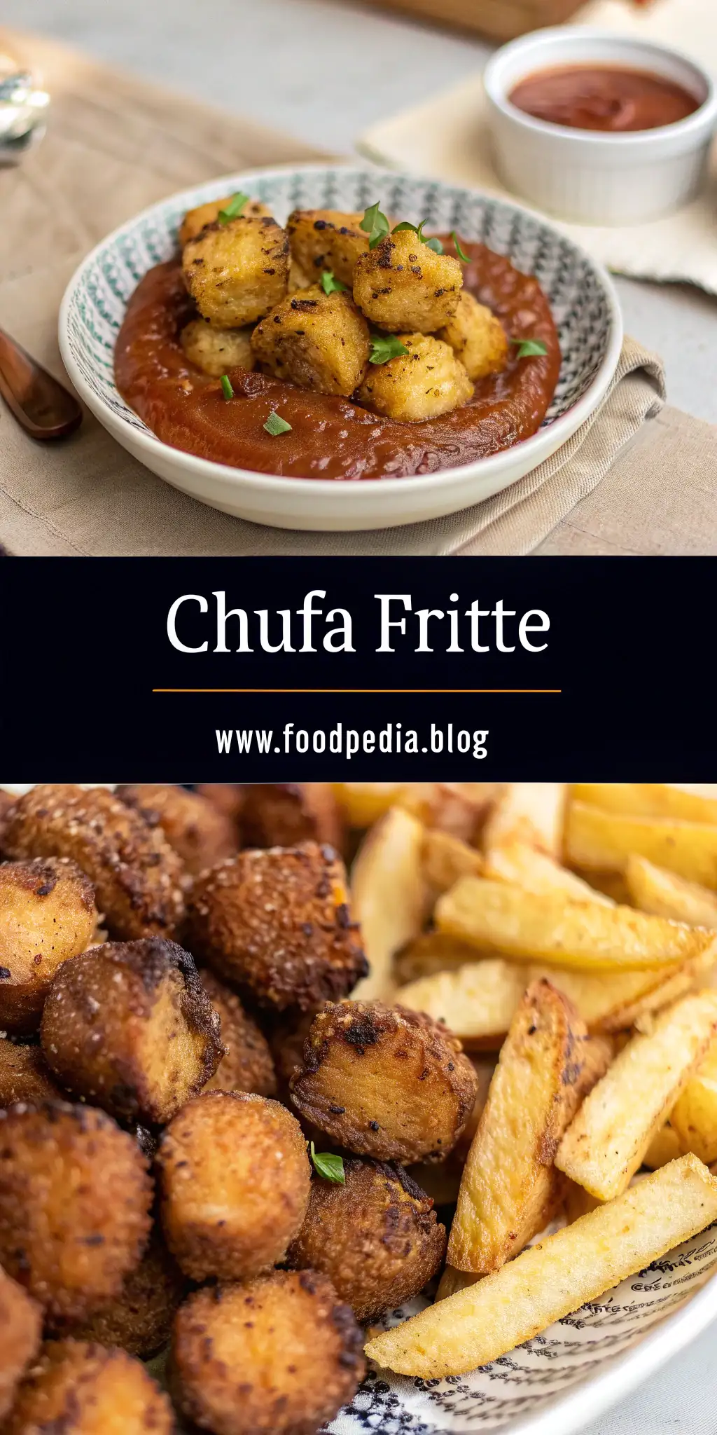 Pinterest image 1 for Chufa Fritte nell'Air Fryer