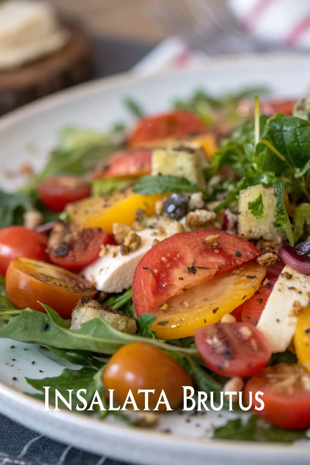 A delicious plate of Insalata Brutus