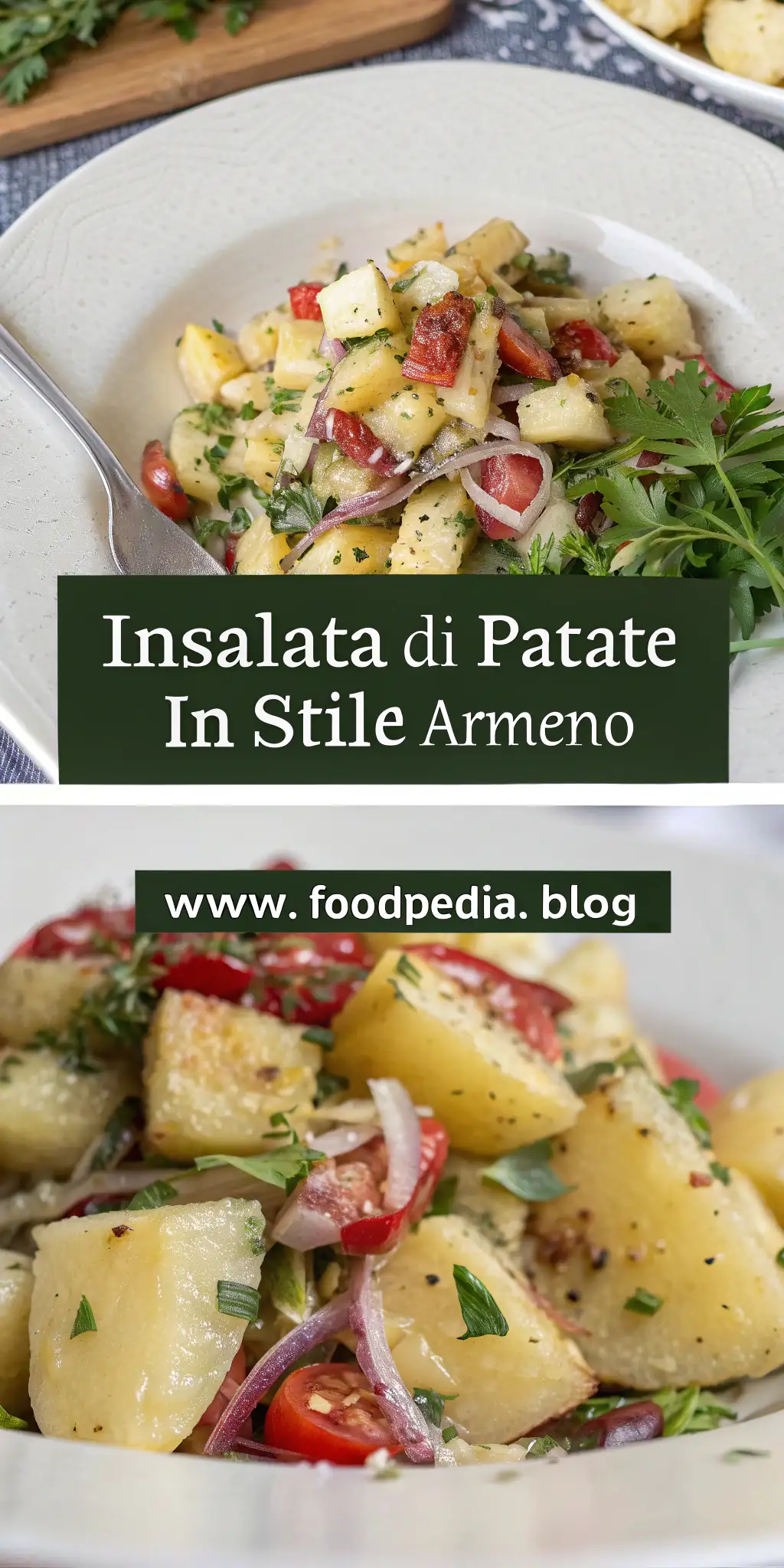 Pinterest image 1 for Insalata di Patate in Stile Armeno