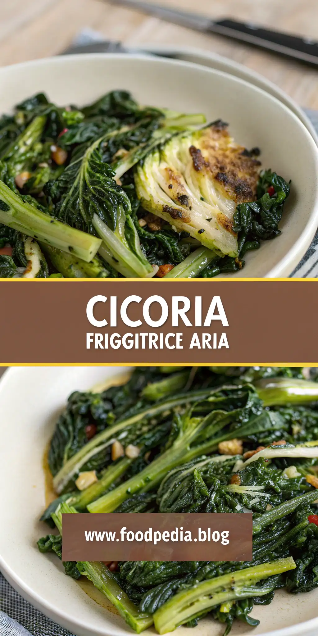 Pinterest image 1 for Cicoria in Friggitrice ad Aria