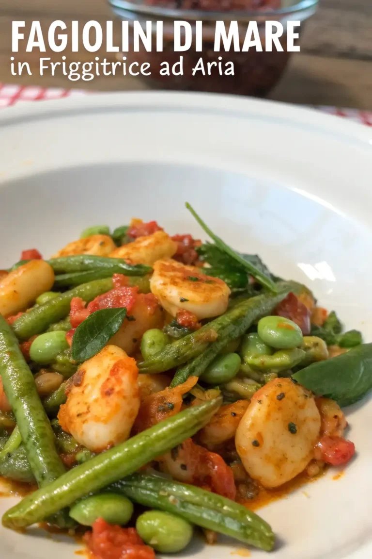 A delicious plate of Fagiolini di Mare in Friggitrice ad Aria