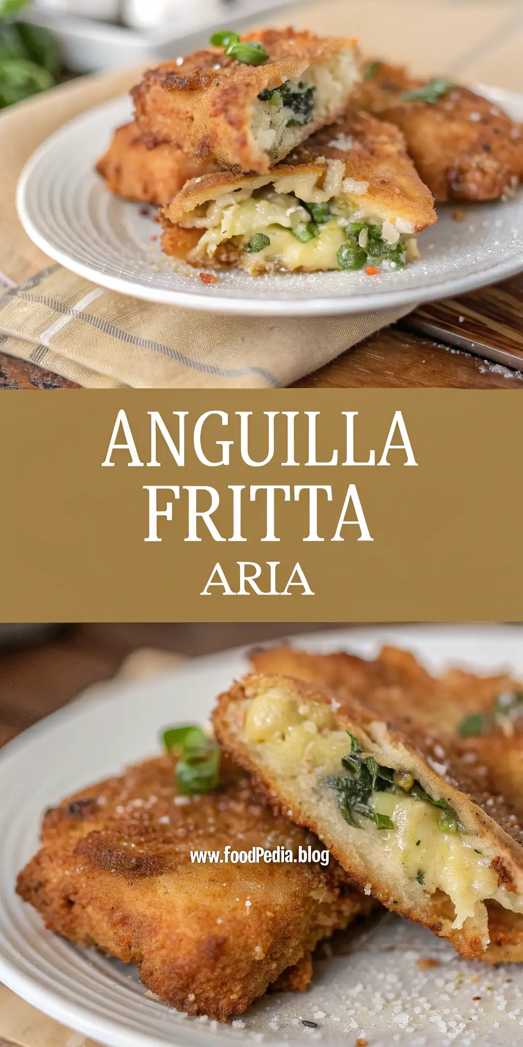Pinterest image 1 for Anguilla Fritta ad Aria