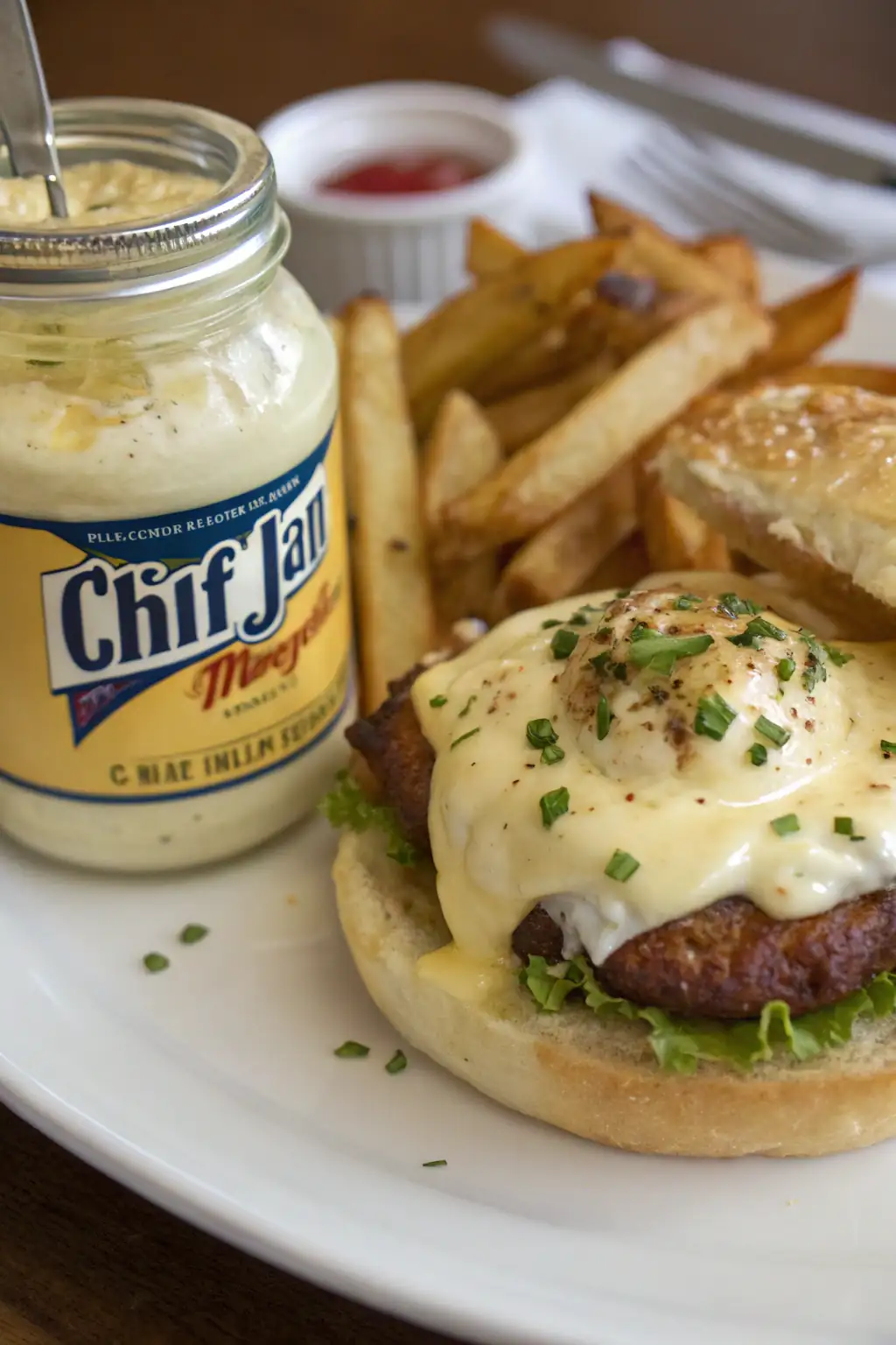 A delicious plate of Condimento con Barattolo di Maionese Vuoto di Chef John