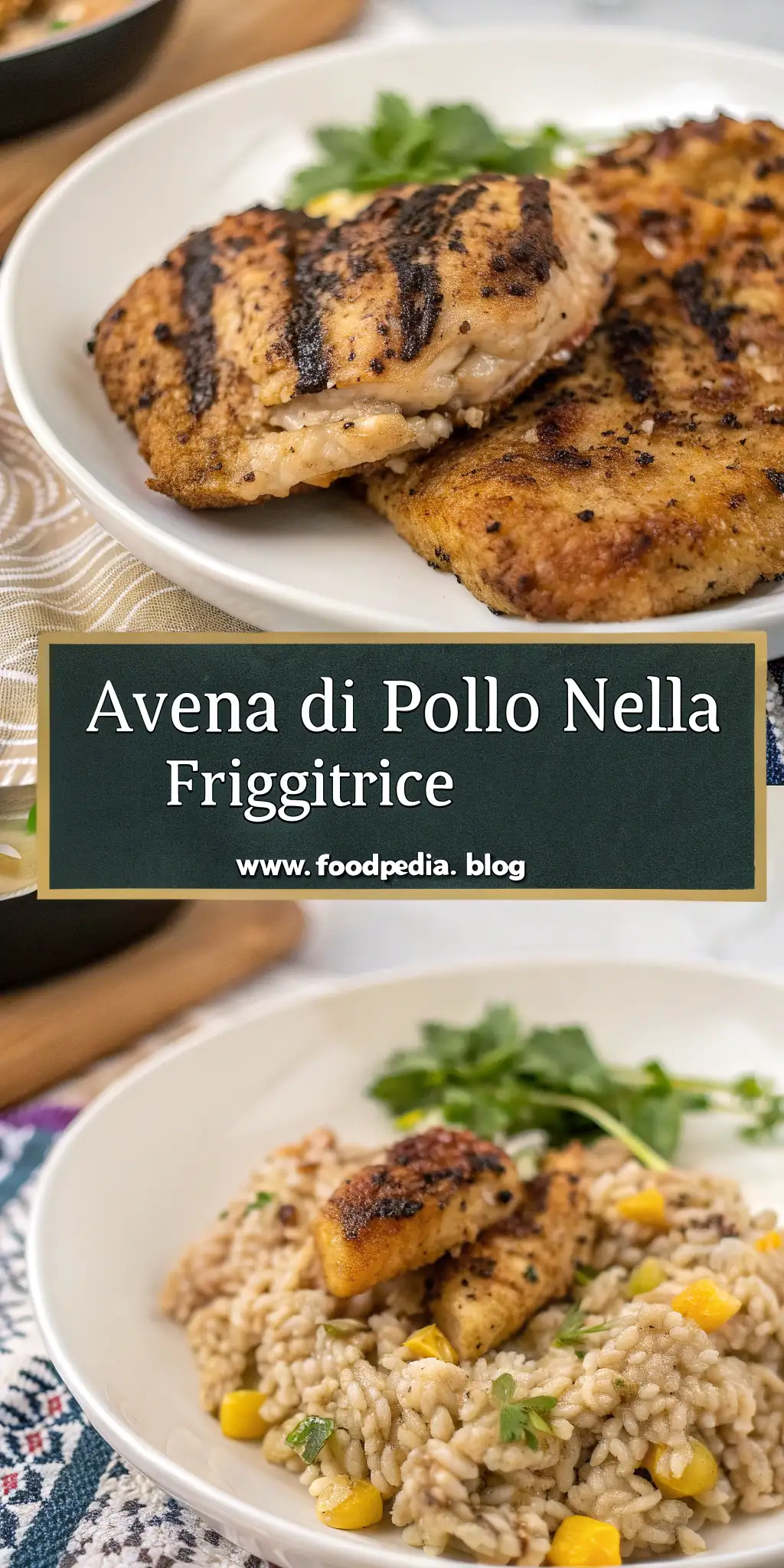 Pinterest image 2 for Avena di Pollo nella Friggitrice ad Aria