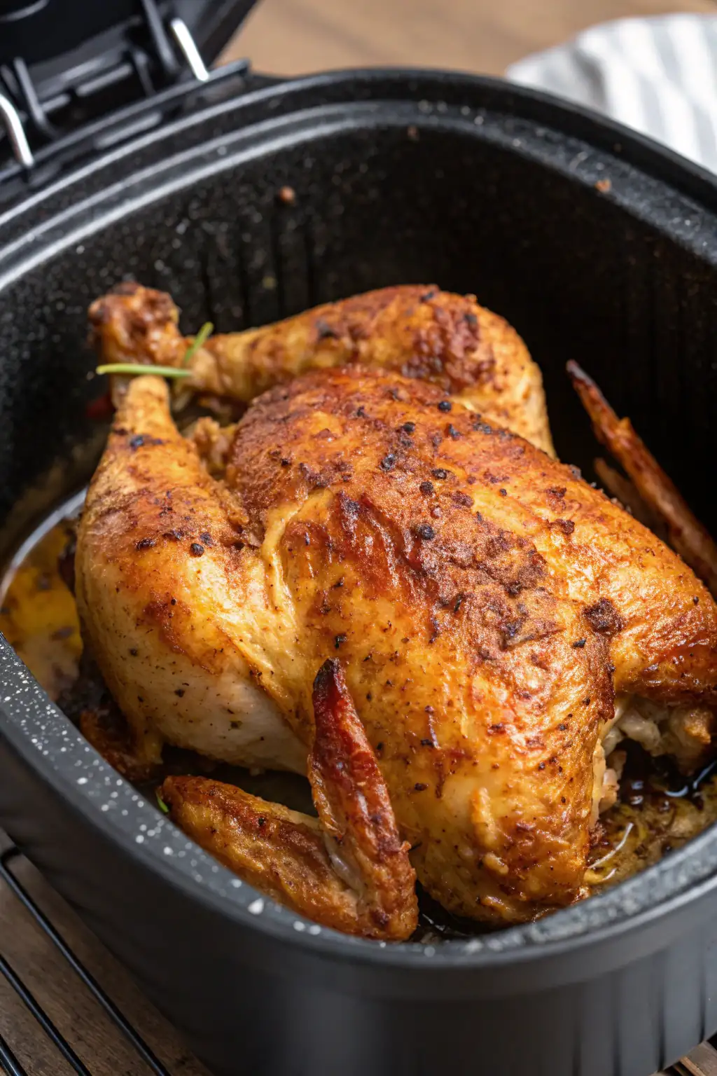 A delicious plate of Pollo Khorasan in Friggitrice ad Aria