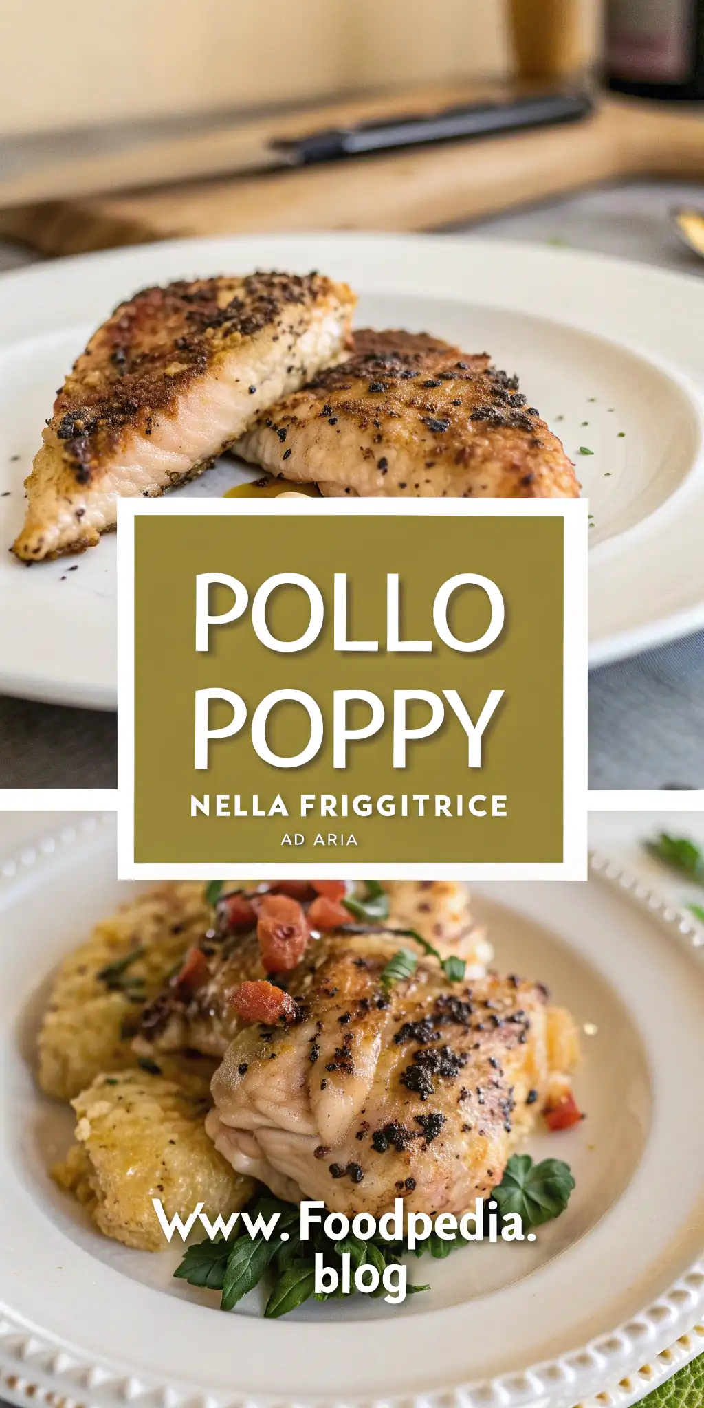 Pinterest image 1 for Pollo Poppy nella Friggitrice ad Aria