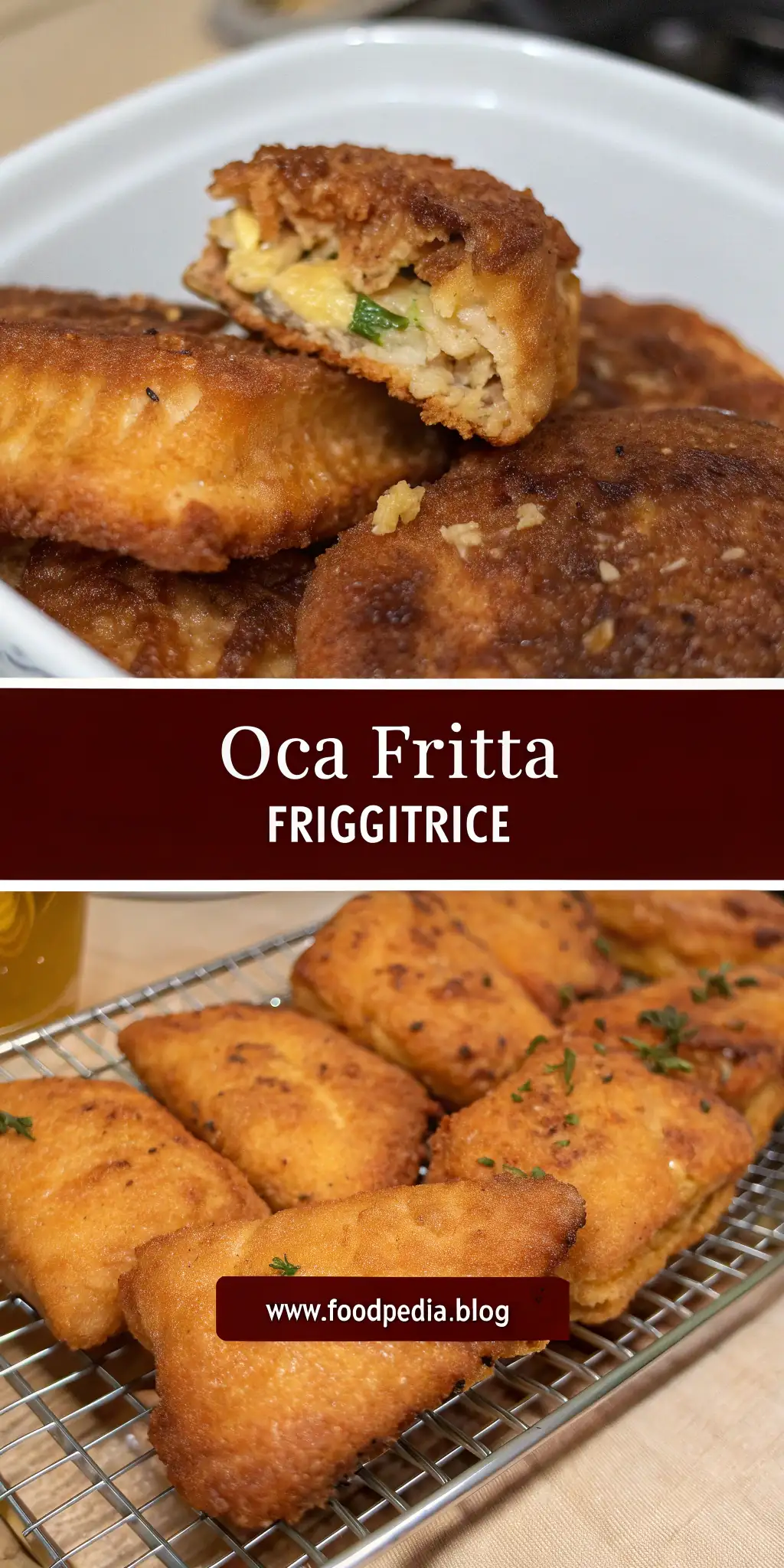 Pinterest image 1 for Oca Fritta in Friggitrice ad Aria