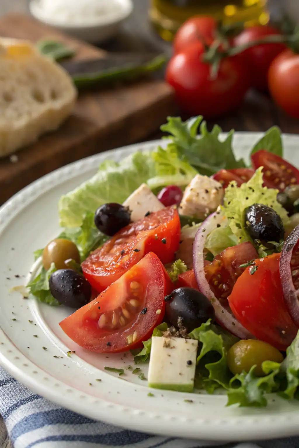 A delicious plate of Insalata Brutus