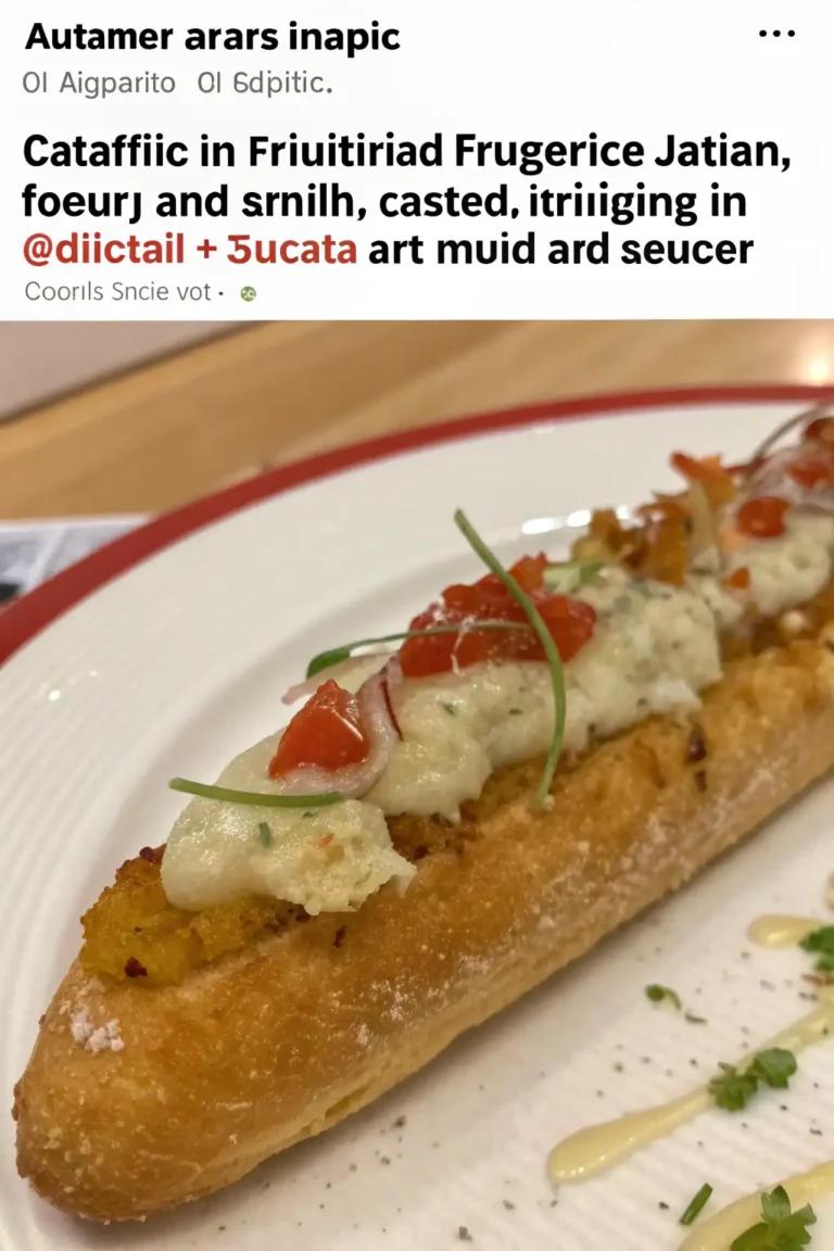 A delicious plate of Cattail in Friggitrice ad Aria