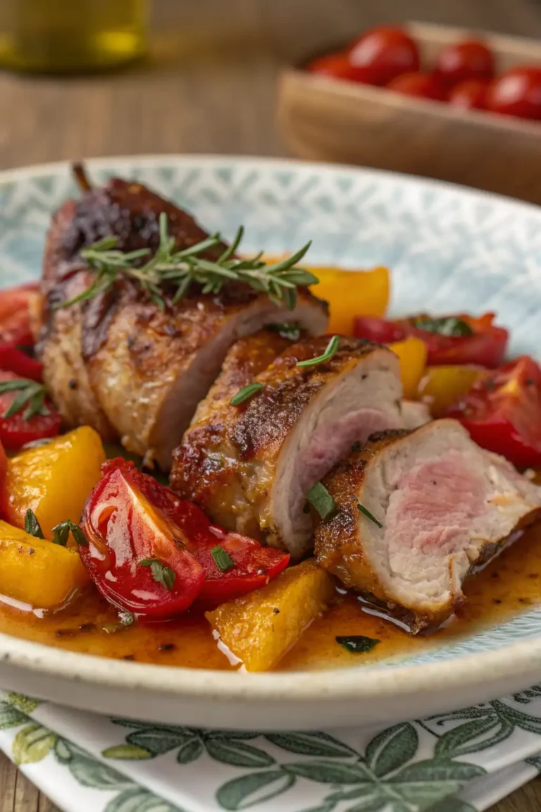 A delicious plate of Cosce di Coniglio in Friggitrice ad Aria