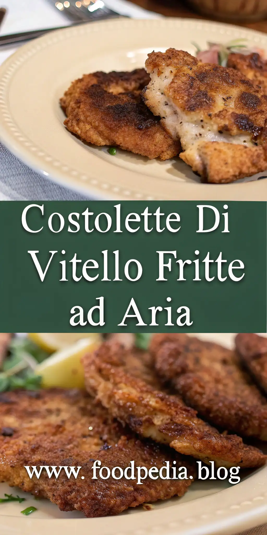Pinterest image 2 for Costolette di Vitello Fritte ad Aria