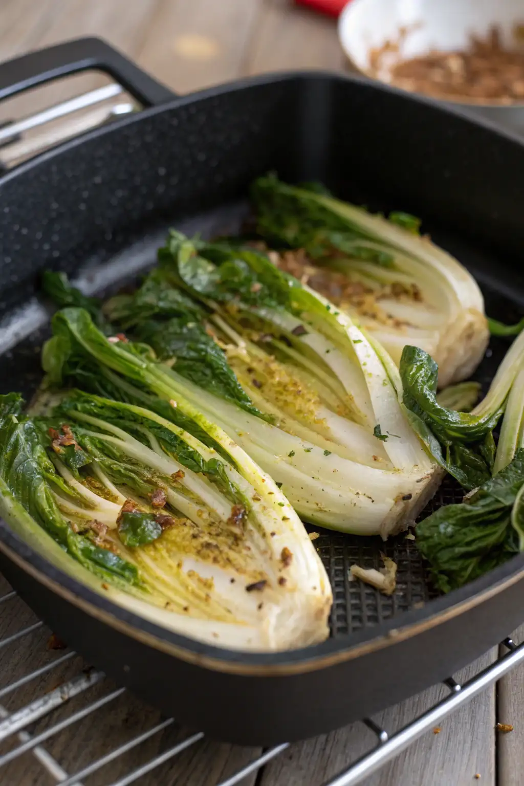 A delicious plate of Cicoria in Friggitrice ad Aria