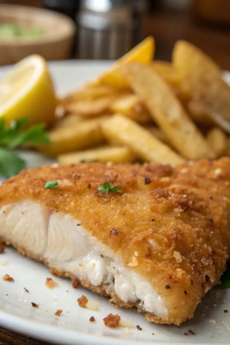 A delicious plate of Pesce Spada Fritto ad Aria