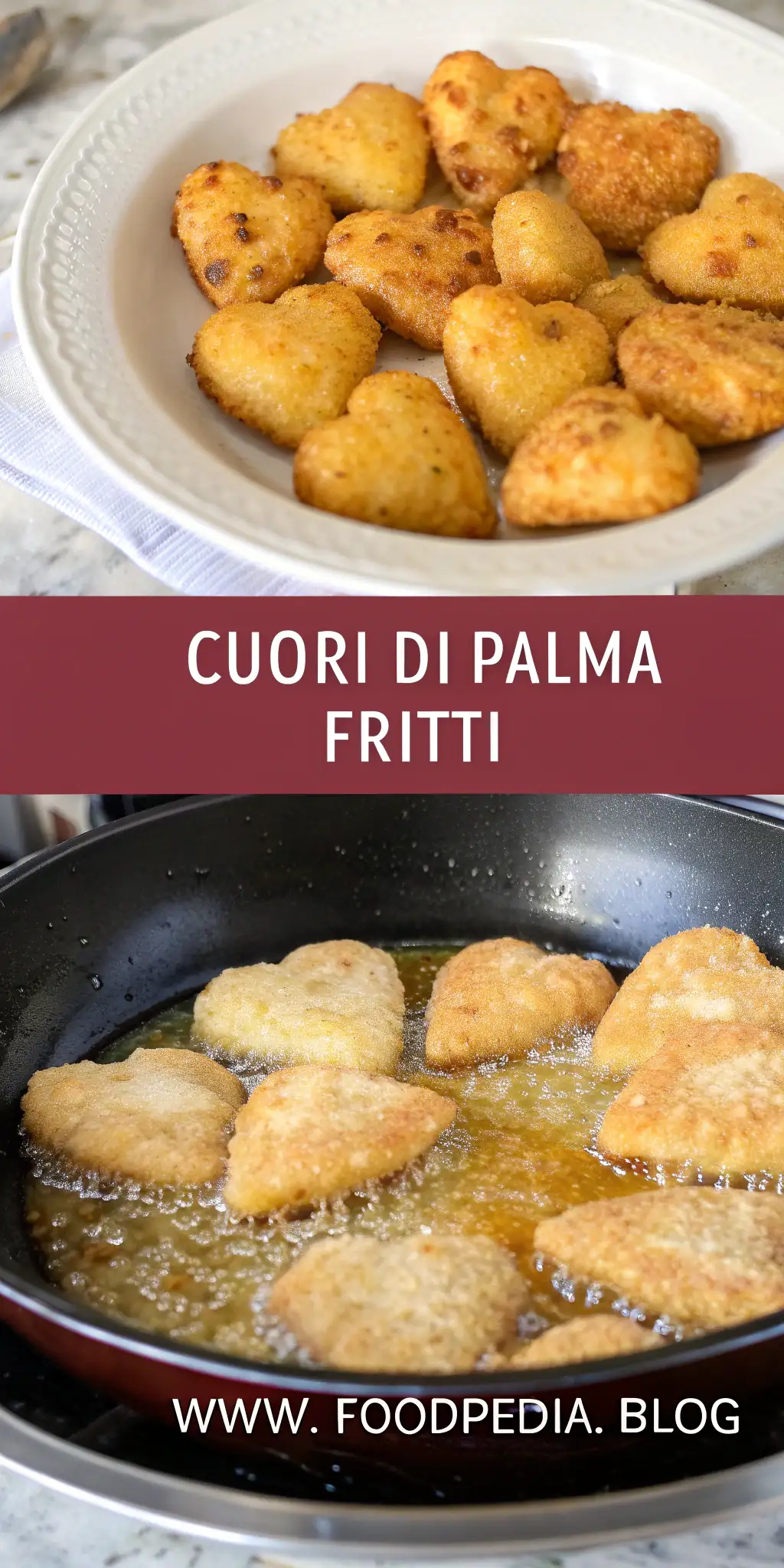 Pinterest image 2 for Cuori di Palma Fritti in Friggitrice ad Aria
