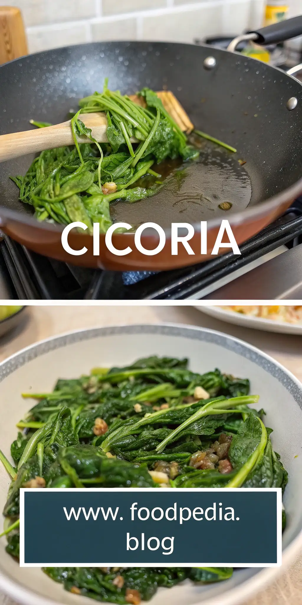 Pinterest image 2 for Cicoria in Friggitrice ad Aria