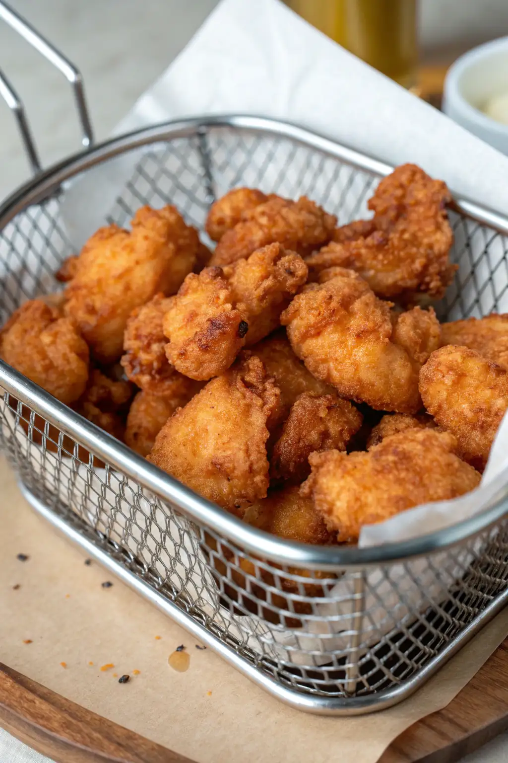 A delicious plate of Code di Coccodrillo Fritti in Friggitrice ad Aria