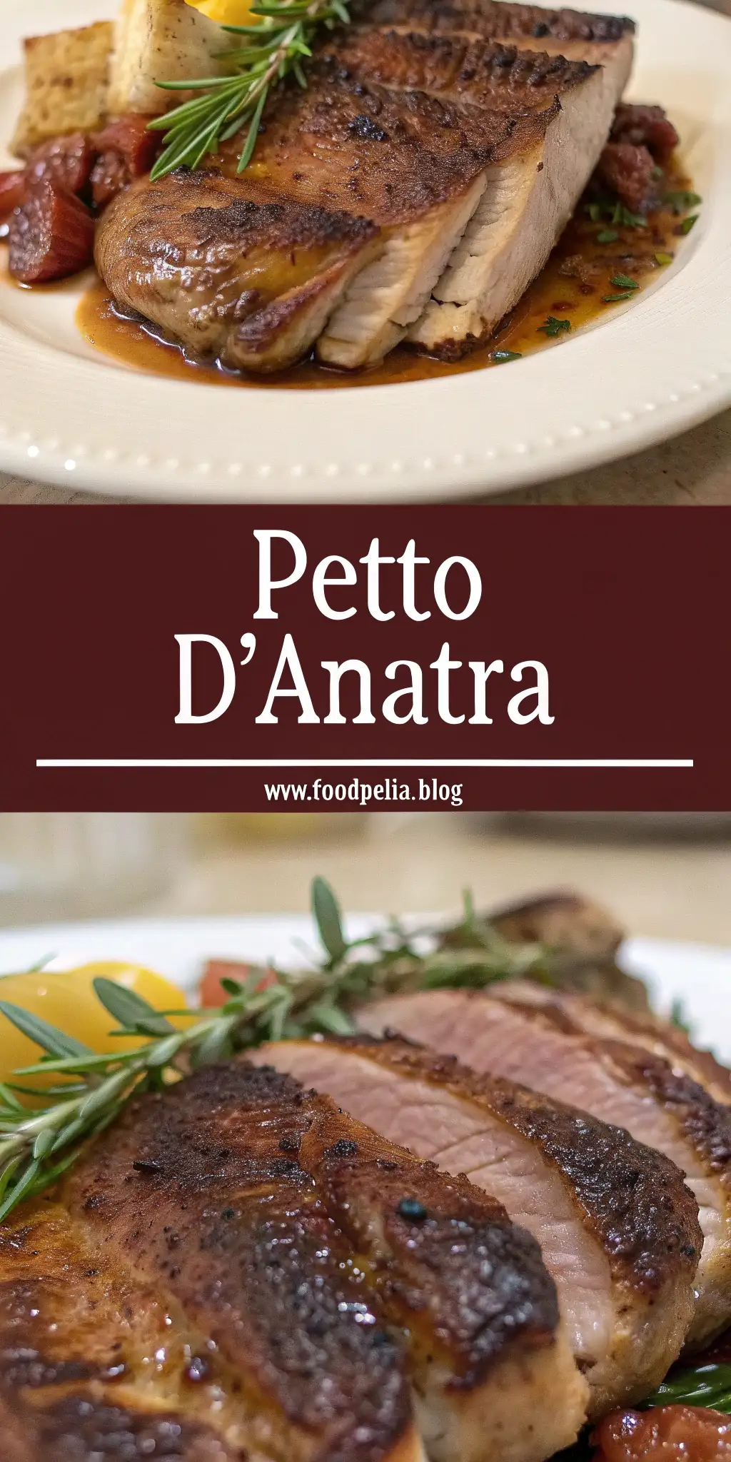 Pinterest image 2 for Petto d'anatra in friggitrice ad aria