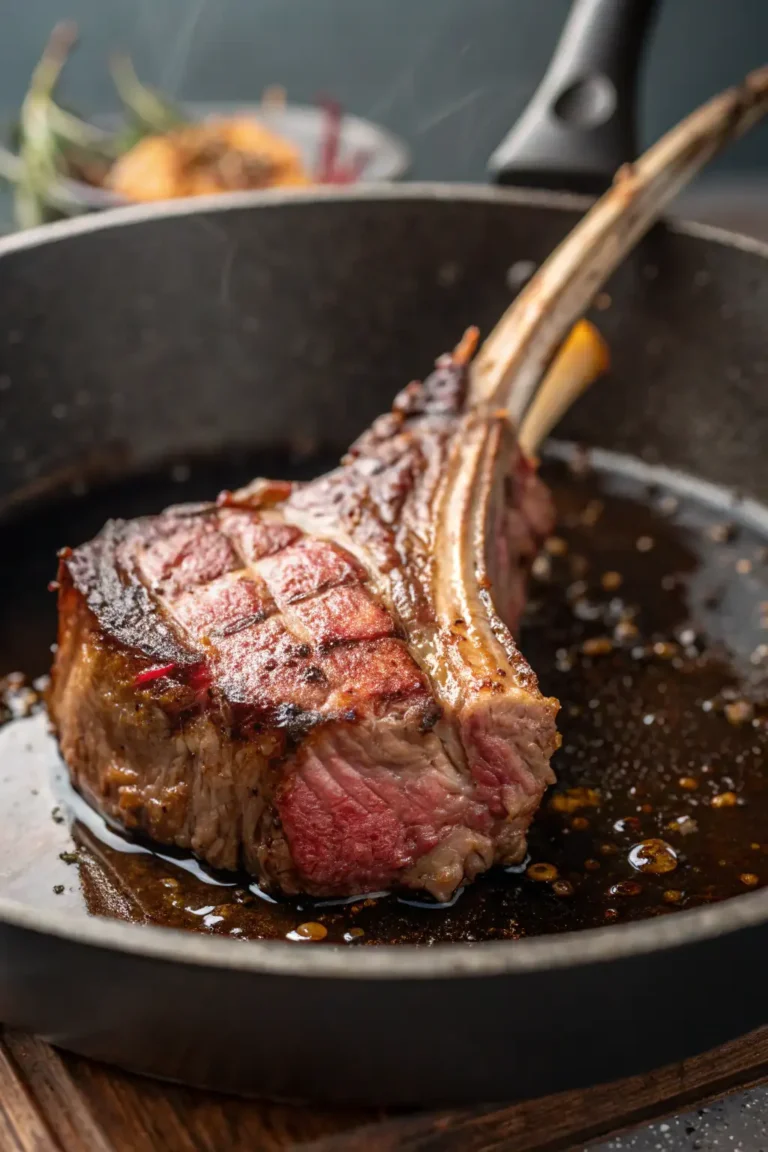 A delicious plate of Bistecca di Canguro in Friggitrice ad Aria