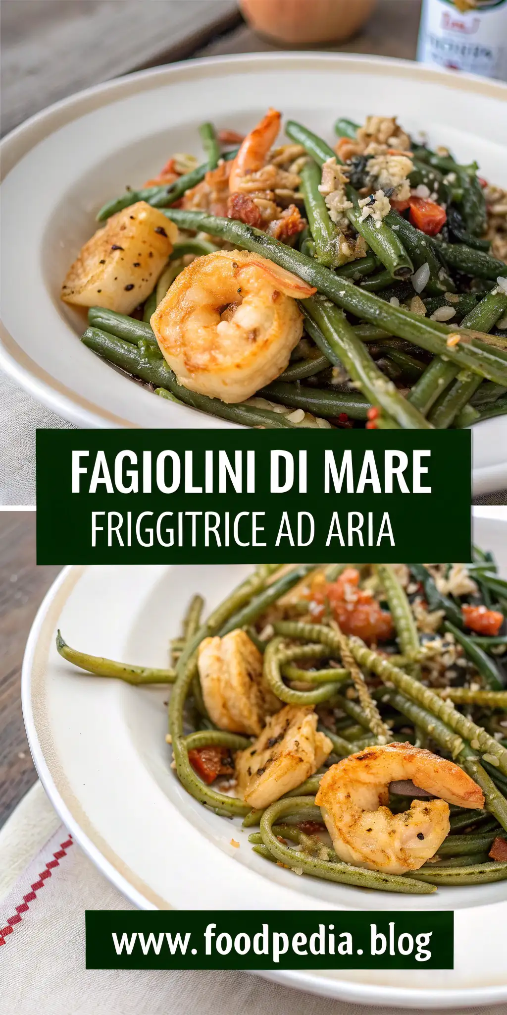 Pinterest image 2 for Fagiolini di Mare in Friggitrice ad Aria