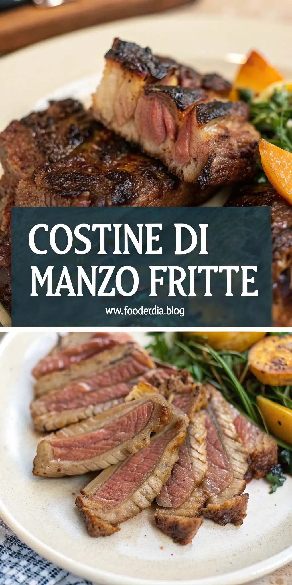 Pinterest image 2 for Costine di Manzo Fritte ad Aria