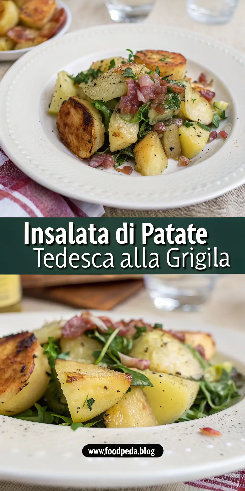 Pinterest image 1 for Insalata di Patate Tedesca alla Griglia