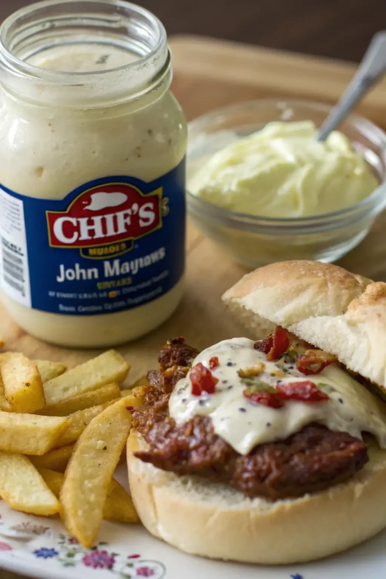 A delicious plate of Condimento con Barattolo di Maionese Vuoto di Chef John