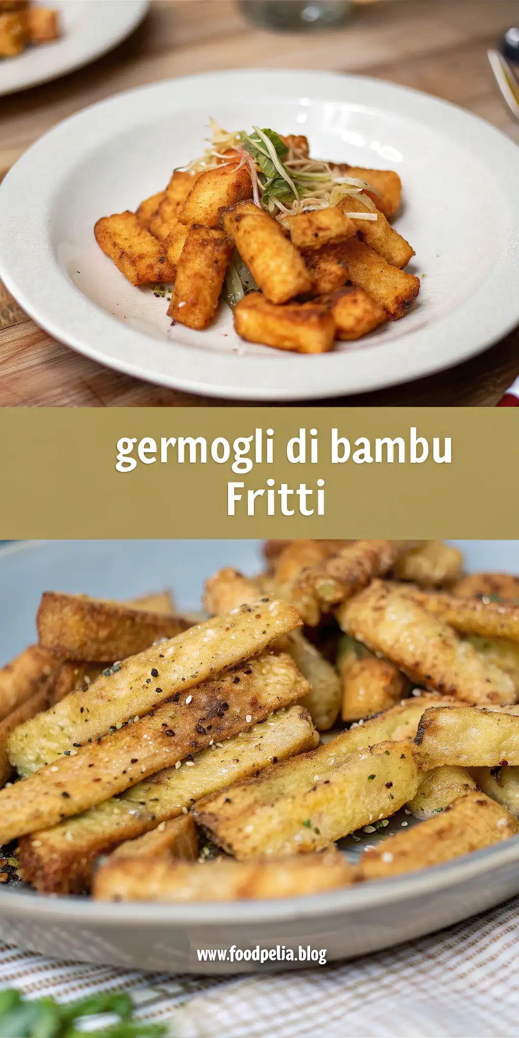 Pinterest image 2 for Germogli di Bambù Fritti in Friggitrice ad Aria