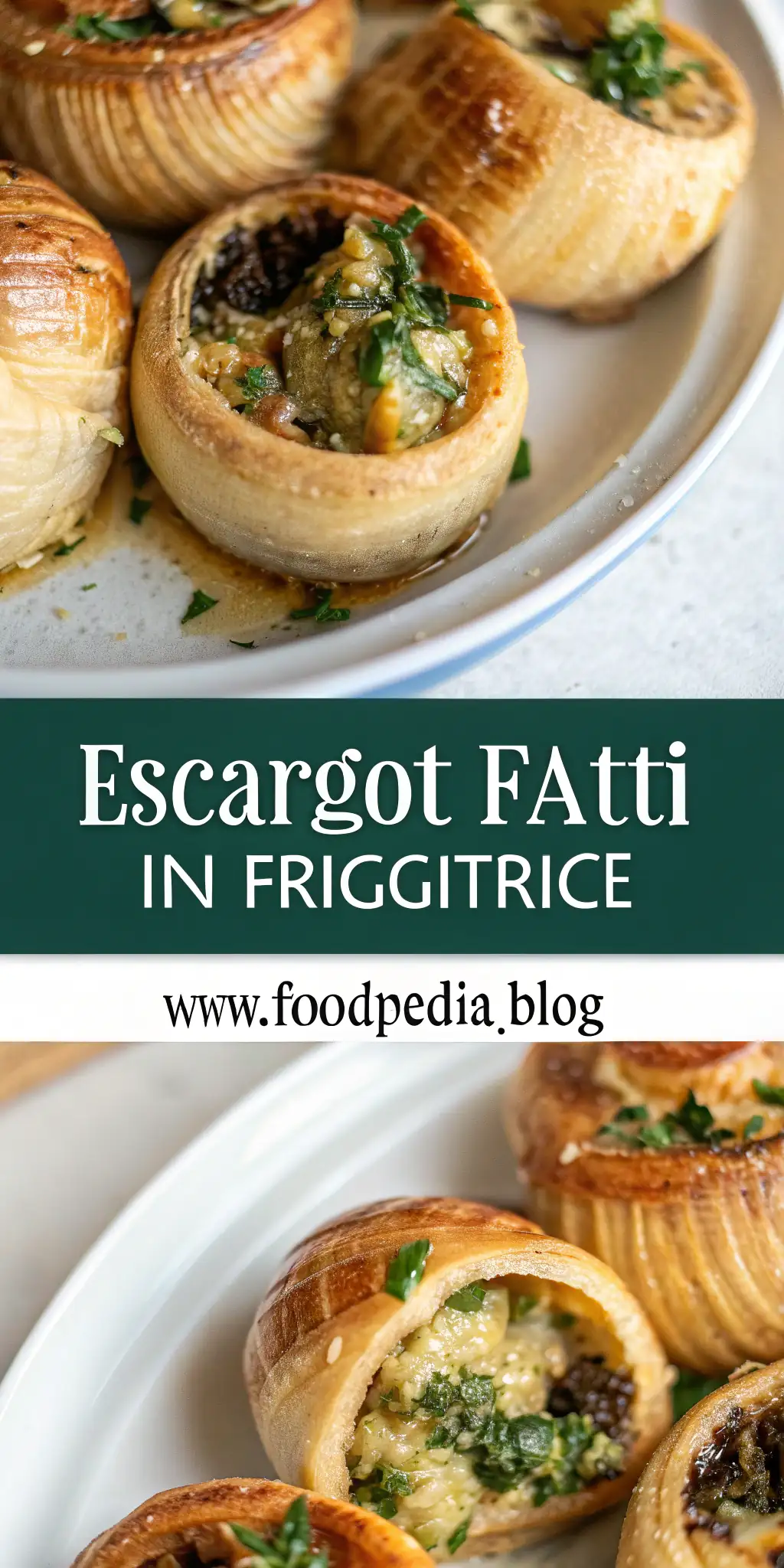 Pinterest image 2 for Escargot Fatti in Friggitrice ad Aria