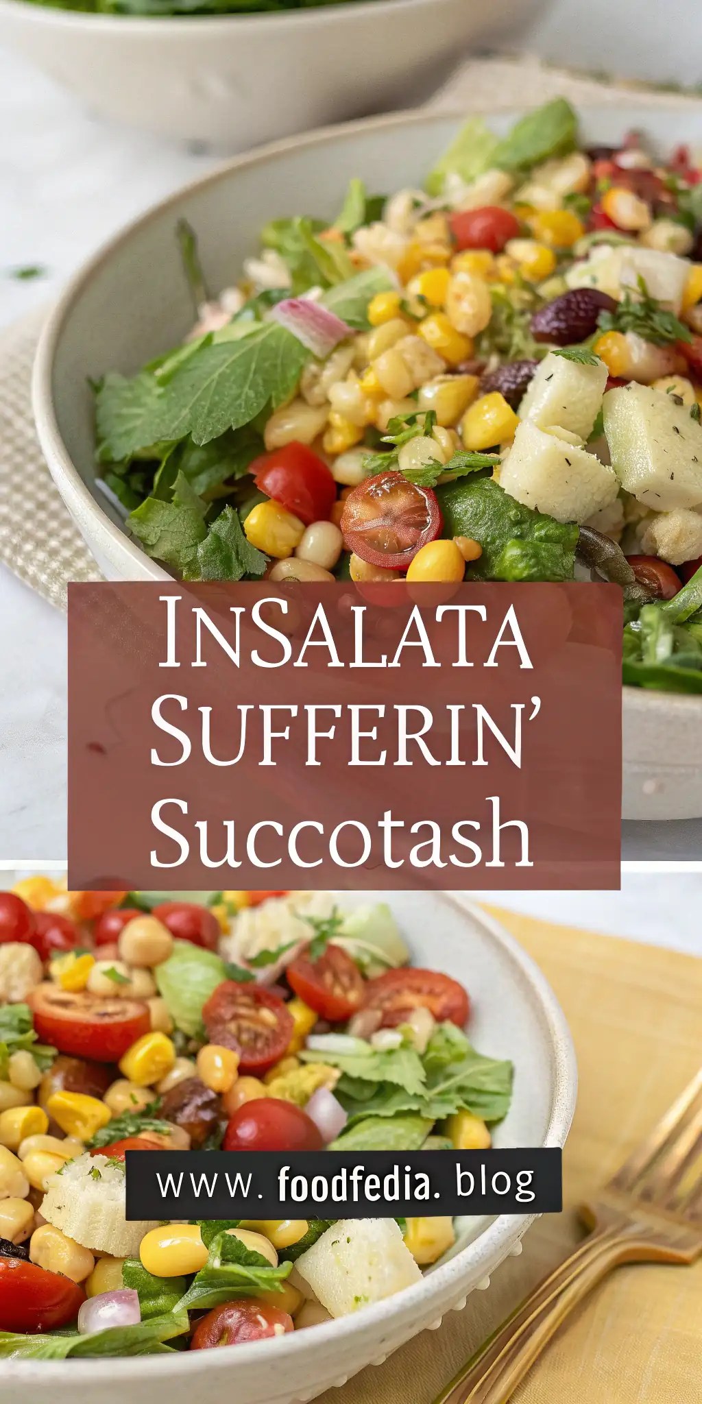 Pinterest image 2 for Insalata Sufferin' Succotash