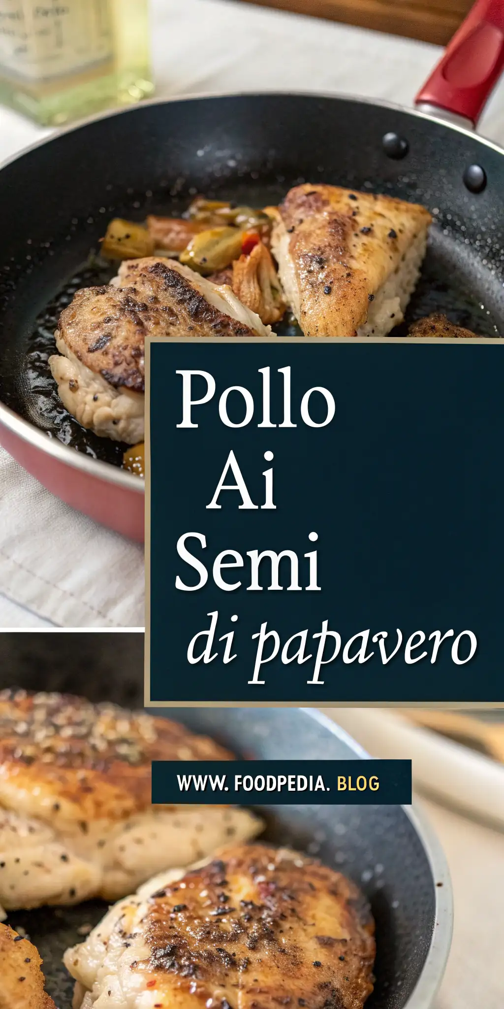 Pinterest image 2 for Pollo ai Semi di Papavero in Friggitrice ad Aria