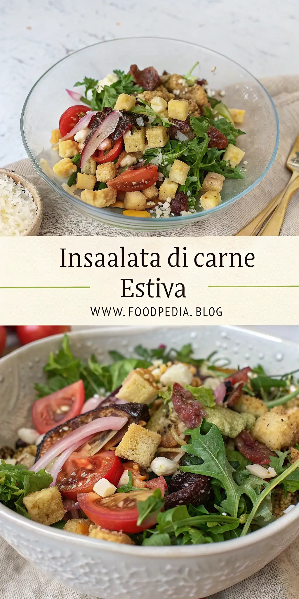Pinterest image 2 for Insalata di Carne Estiva