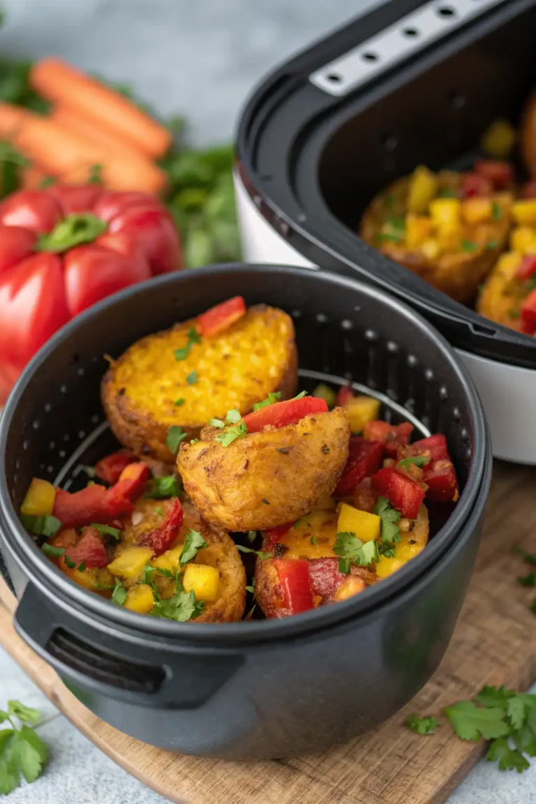 A delicious plate of Mashua Fritta nell'Air Fryer