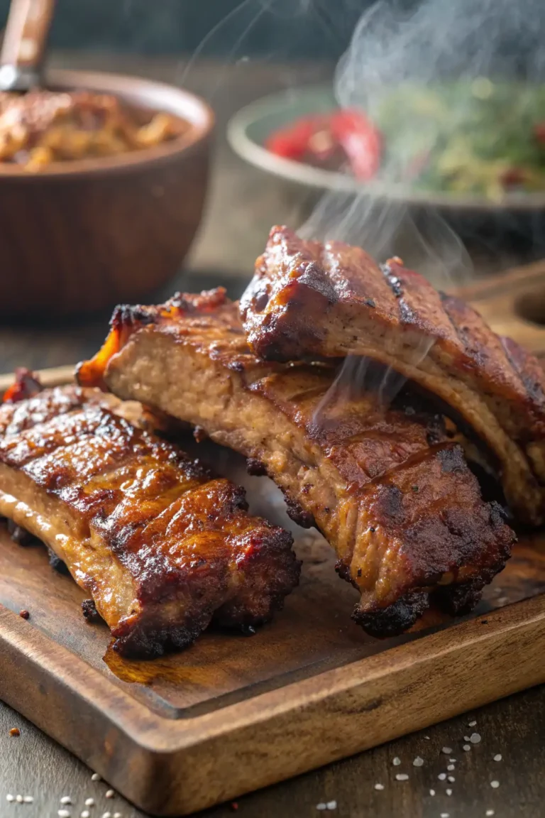 A delicious plate of Costine di Alce Fritte ad Aria