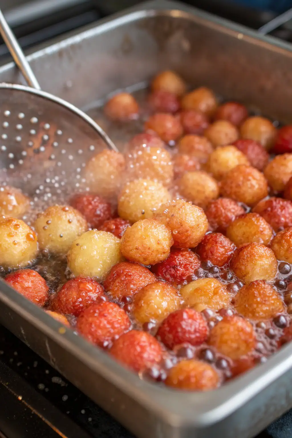 A delicious plate of Tapioca in Friggitrice ad Aria