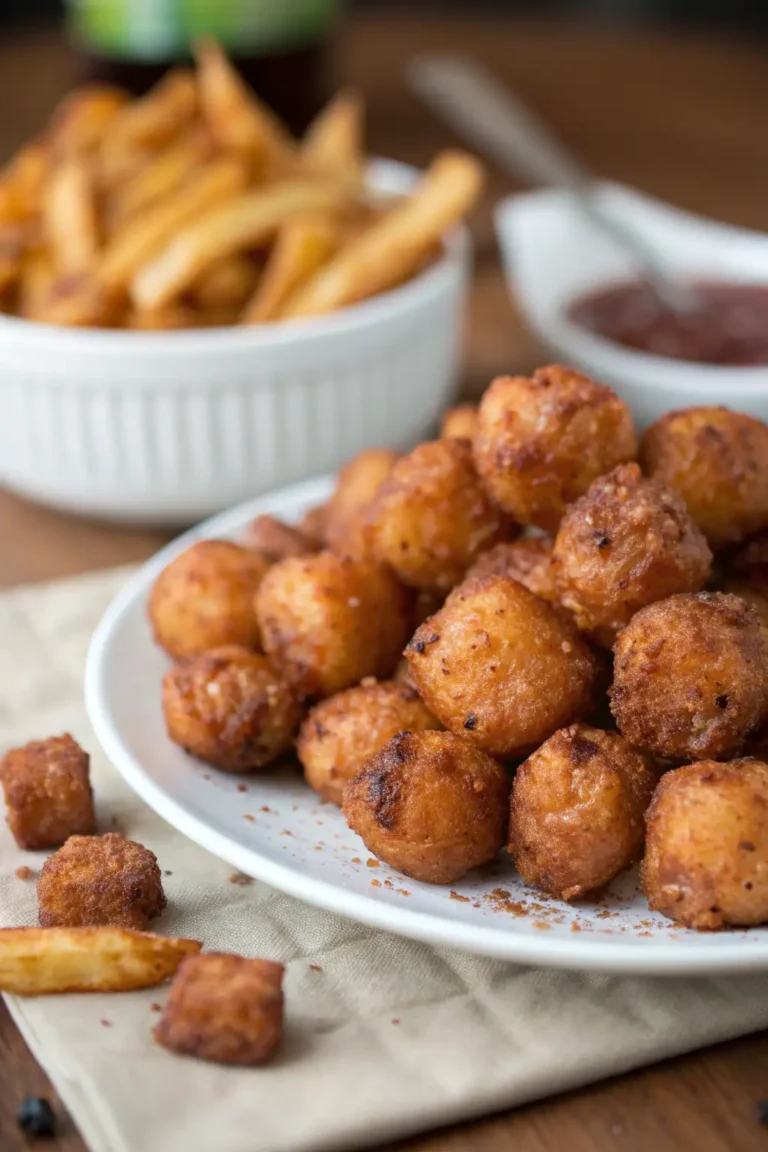 A delicious plate of Chufa Fritte nell'Air Fryer