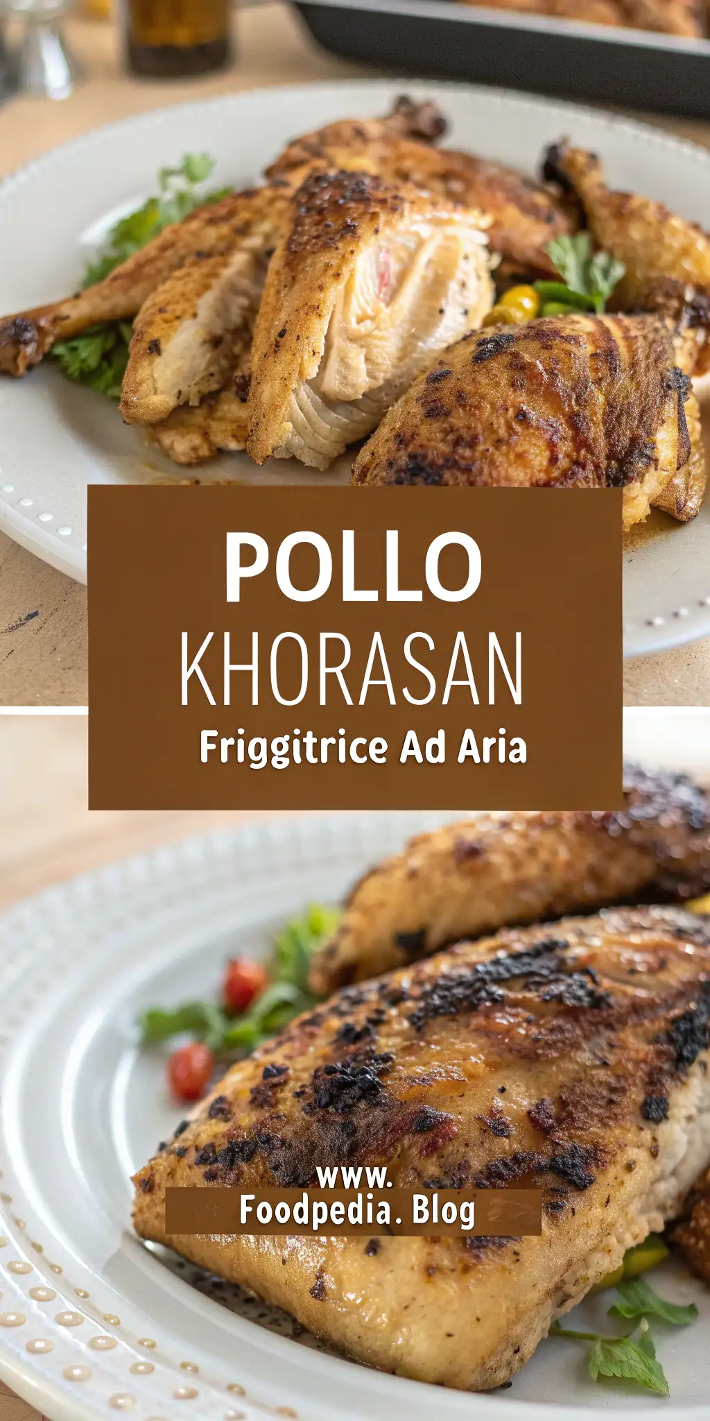 Pinterest image 2 for Pollo Khorasan in Friggitrice ad Aria