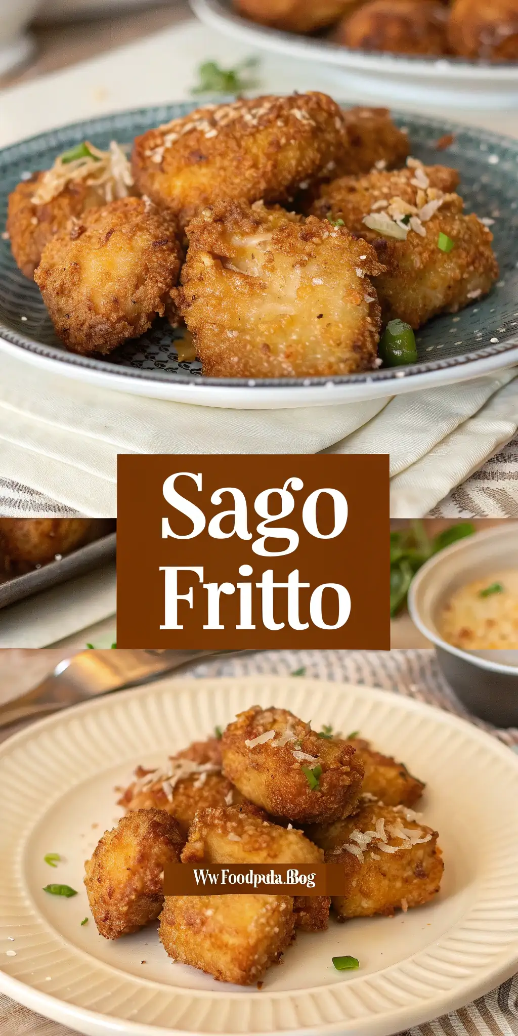 Pinterest image 1 for Sago Fritto nell'Air Fryer