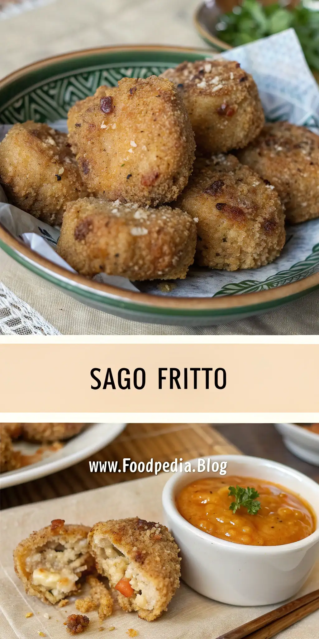 Pinterest image 2 for Sago Fritto nell'Air Fryer