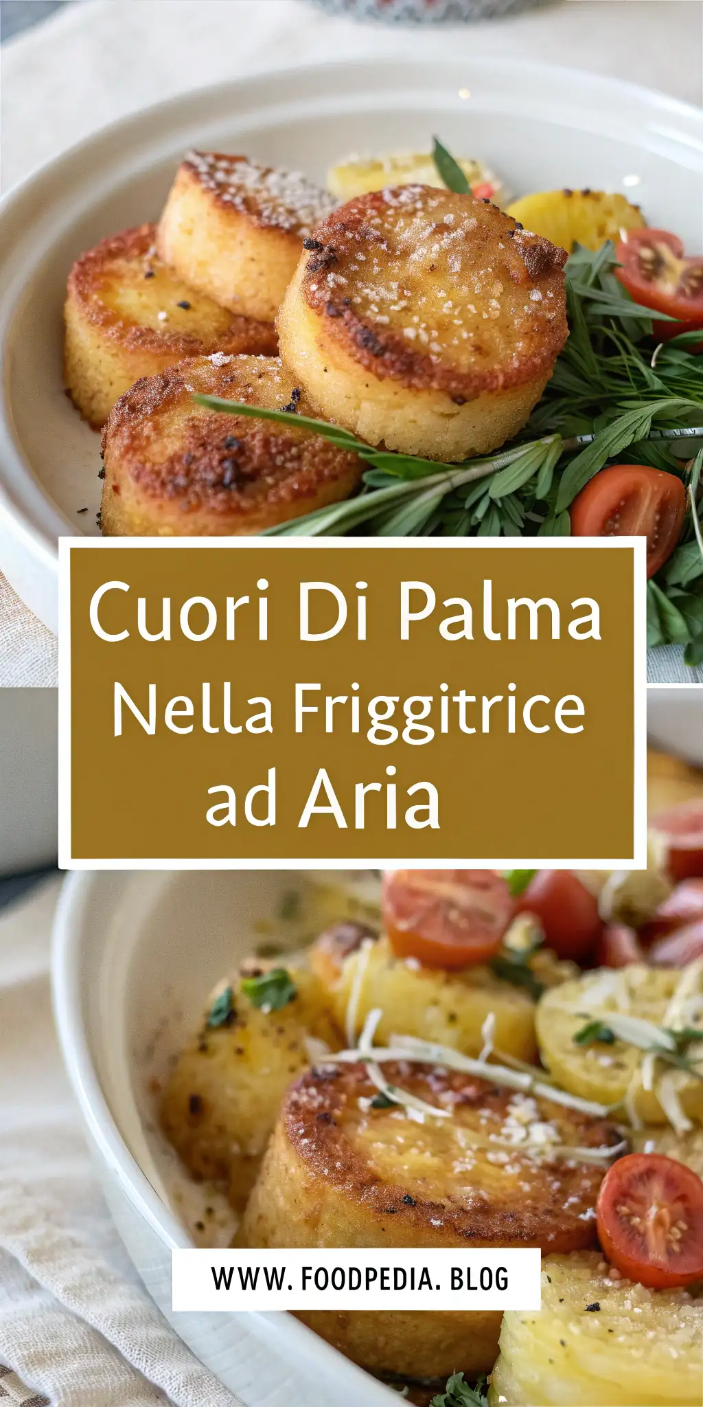Pinterest image 2 for Cuori di Palma nella Friggitrice ad Aria