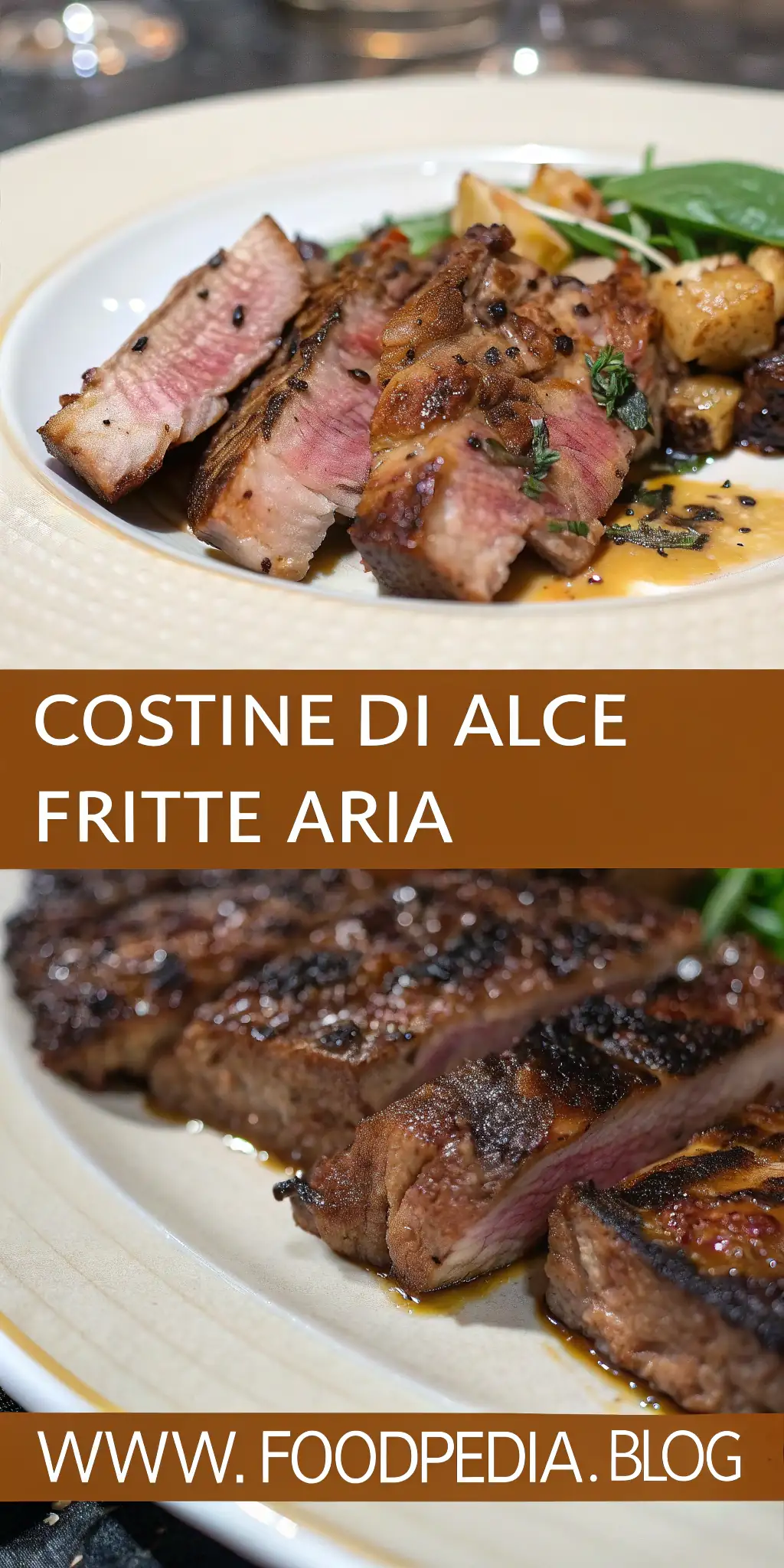 Pinterest image 1 for Costine di Alce Fritte ad Aria