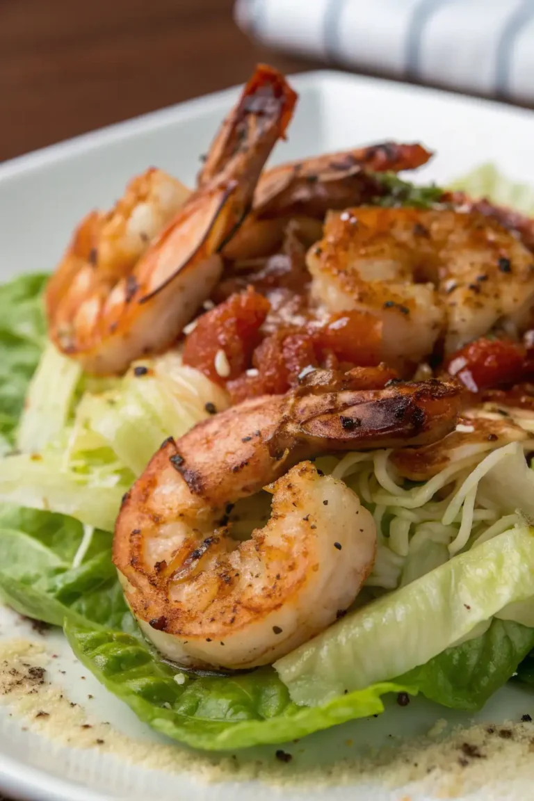 A delicious plate of Gamberi Grigliati Louie