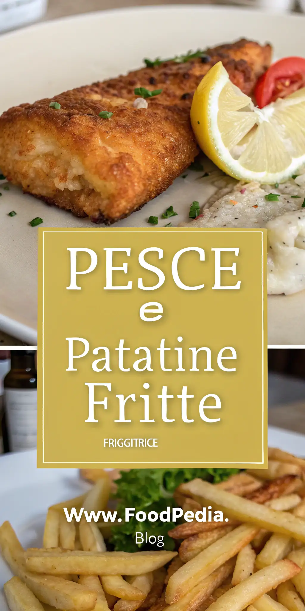 Pinterest image 2 for Pesce e Patatine Fritte in Friggitrice ad Aria